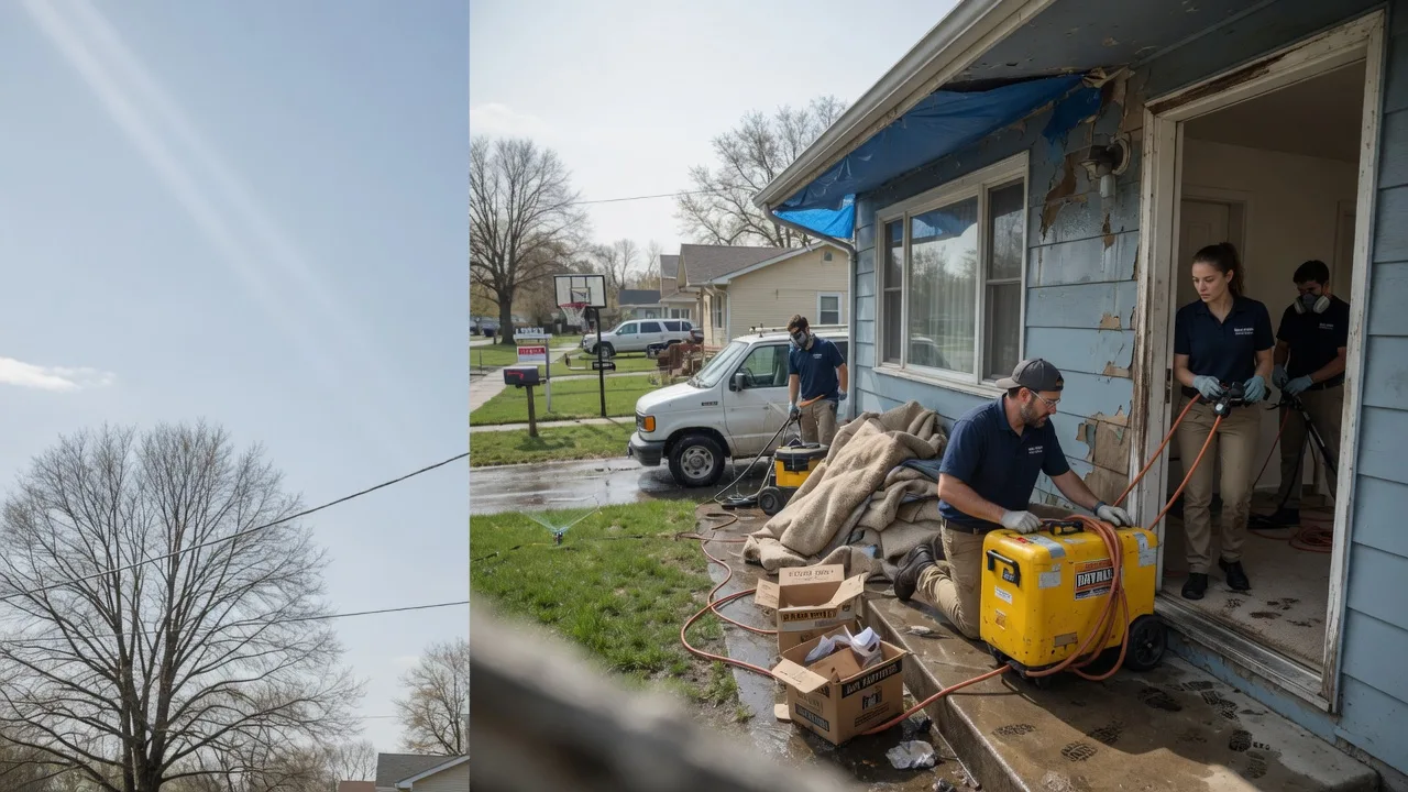 Basement Flood Cleanup in Polo, MO near me